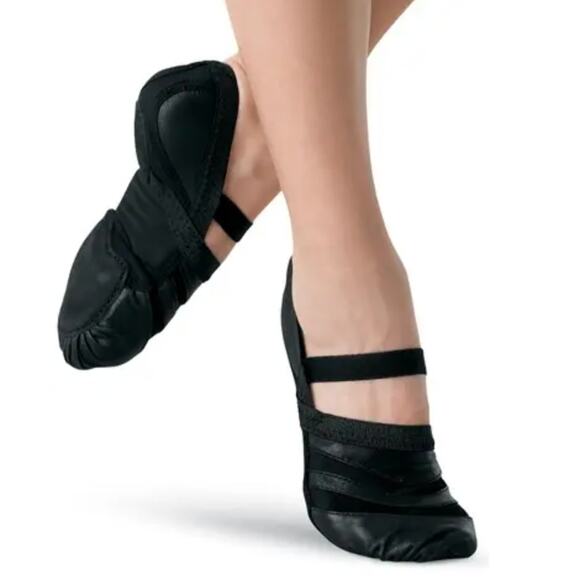 Capezio Freeform FF01 Black Ballet Shoe - Picture 1 of 8